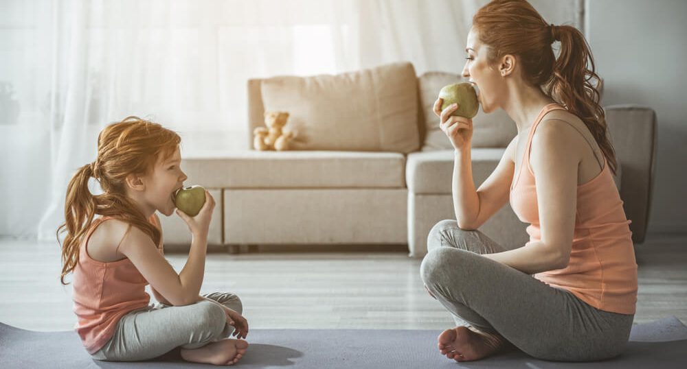 A mother and daughter eat apples; comparing insurance policies isn't like apples to apples